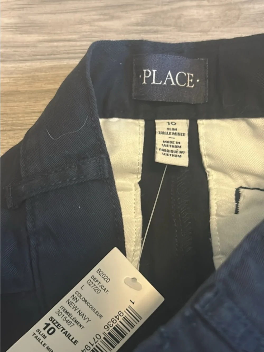 The Children's Place Black and Gray Kids Casual Bottoms Duo